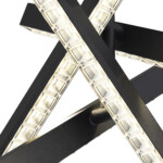 SL1018.413.04 Светильник подвесной ST-Luce черный/прозрачный LED 1*43W 4000K EUCLIDICS — изображение 5