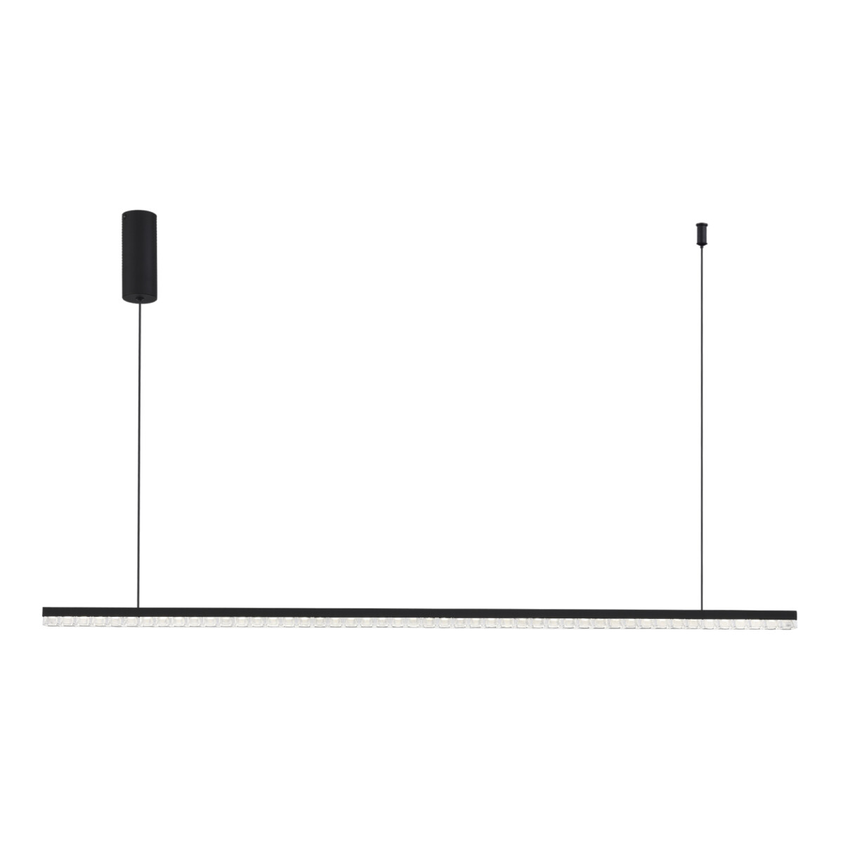 SL1018.423.01 Светильник подвесной ST-Luce черный/прозрачный LED 1*32W 4000K EUCLIDICS — изображение 1