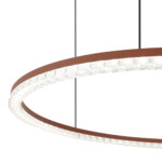 SL1018.603.01 Светильник подвесной ST-Luce терракотовый/прозрачный LED 1*65W 4000K EUCLIDICS — изображение 4