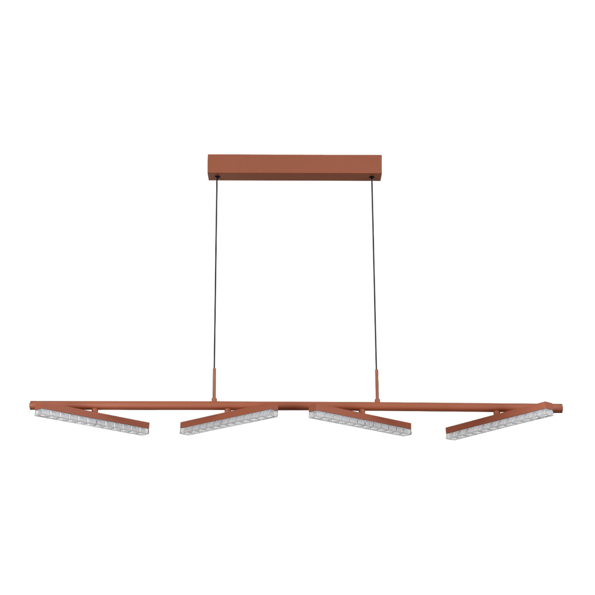 SL1018.603.04 Светильник подвесной ST-Luce терракотовый/прозрачный LED 1*32W 4000K EUCLIDICS — изображение 2