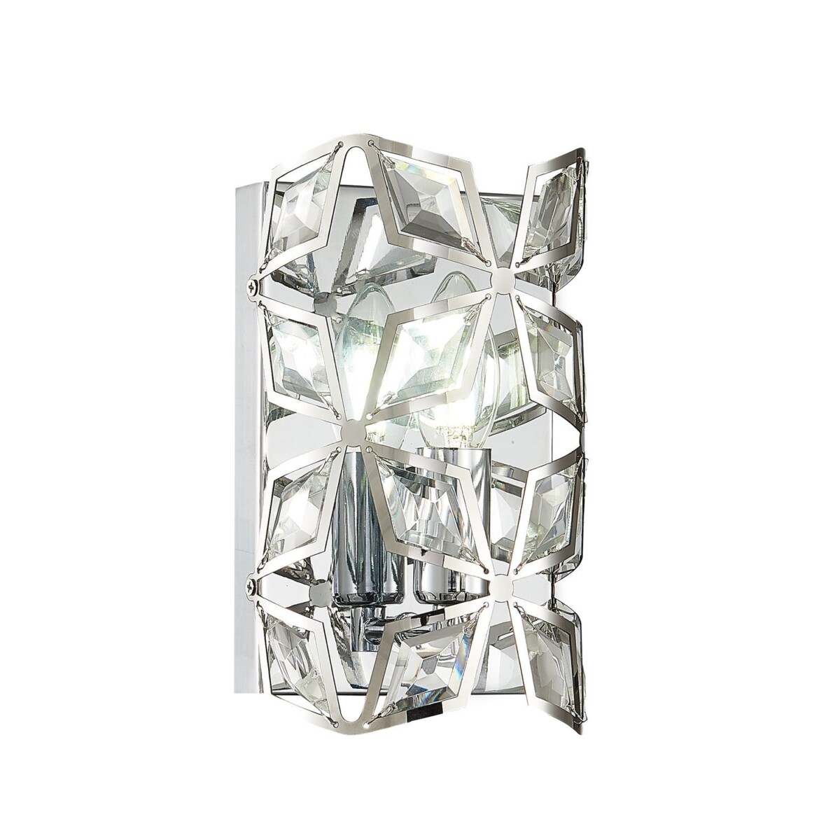 SL1104.101.01 Светильник настенный ST-Luce хром/прозрачный E14 1*60W CASTO — изображение 2