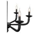 SL1114.403.06 Люстра подвесная ST-Luce Черный E14 6*40W FORTEZA — изображение 4