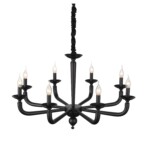 SL1114.403.08 Люстра подвесная ST-Luce Черный E14 8*40W FORTEZA — изображение 3