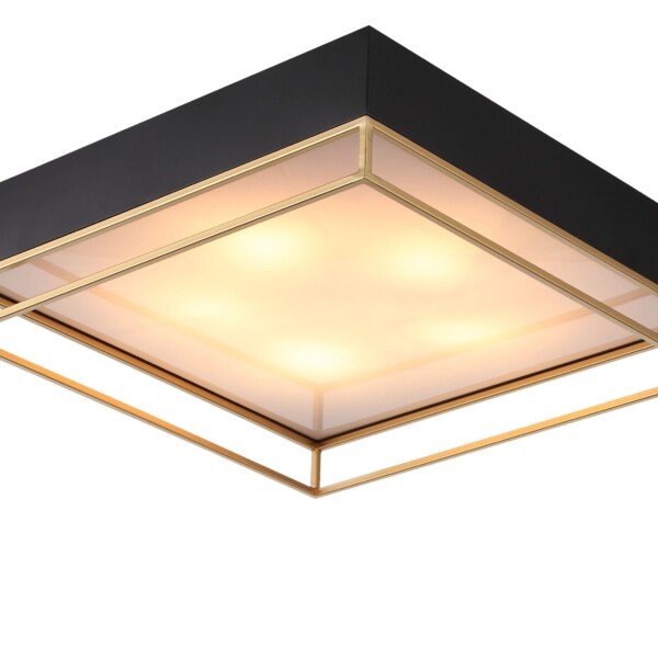 SL1127.422.05 Светильник потолочный ST-Luce Черный, Матовое золото/Белый E27 5*40W CHODO