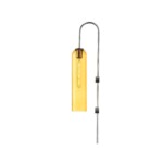 SL1145.191.01 Светильник настенный ST-Luce Хром/Янтарный E27 1*60W CALLANA — изображение 2