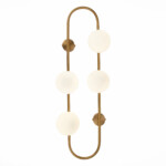 SL1149.301.04 Бра ST-Luce Латунь/Белый G9 4*5W VERA