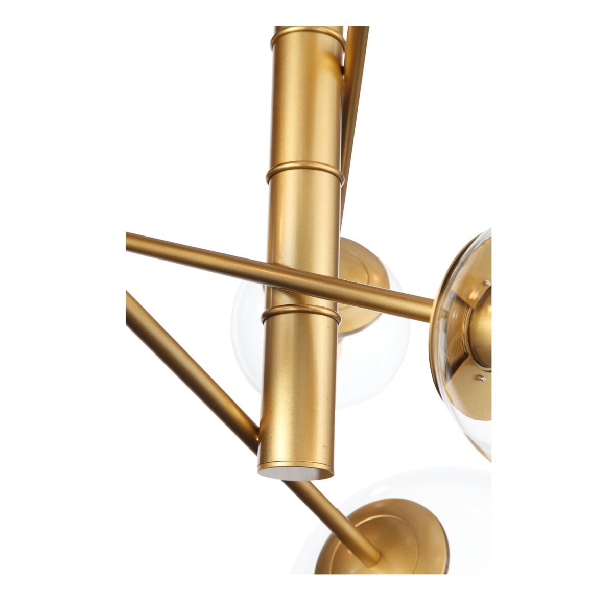 SL1150.203.08 Светильник подвесной ST-Luce Матовое золото/Прозрачный E27 8*40W (из 3-х коробок) LIORA — изображение 4