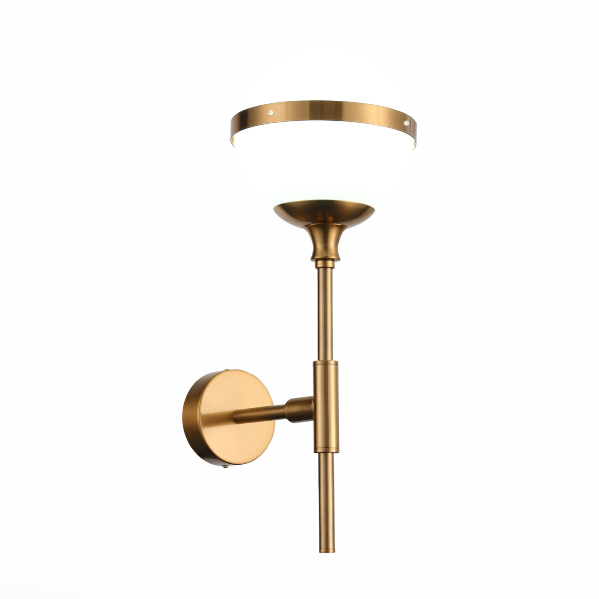 SL1157.301.01_01W SL1157.301.01 Светильник настенный ST-Luce Бронза/Белый E14 1*40W ARBE — изображение 1