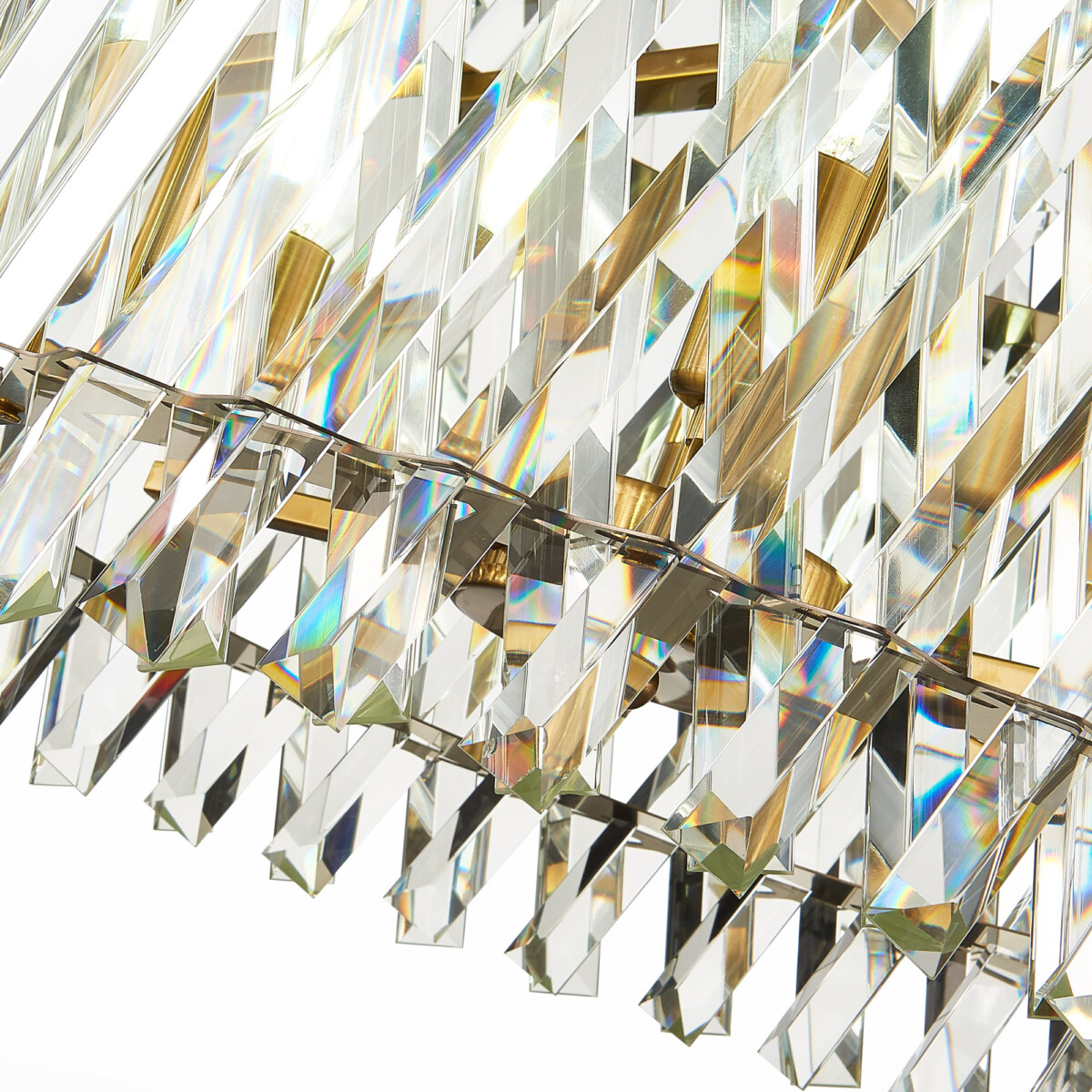 SL1170.303.06 Светильник подвесной ST-Luce Латунь/Прозрачный E14 6*40W FABIO — изображение 4