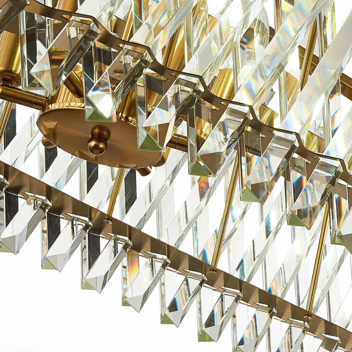 SL1170.303.12 Светильник подвесной ST-Luce Латунь/Прозрачный E14 12*40W FABIO — изображение 4