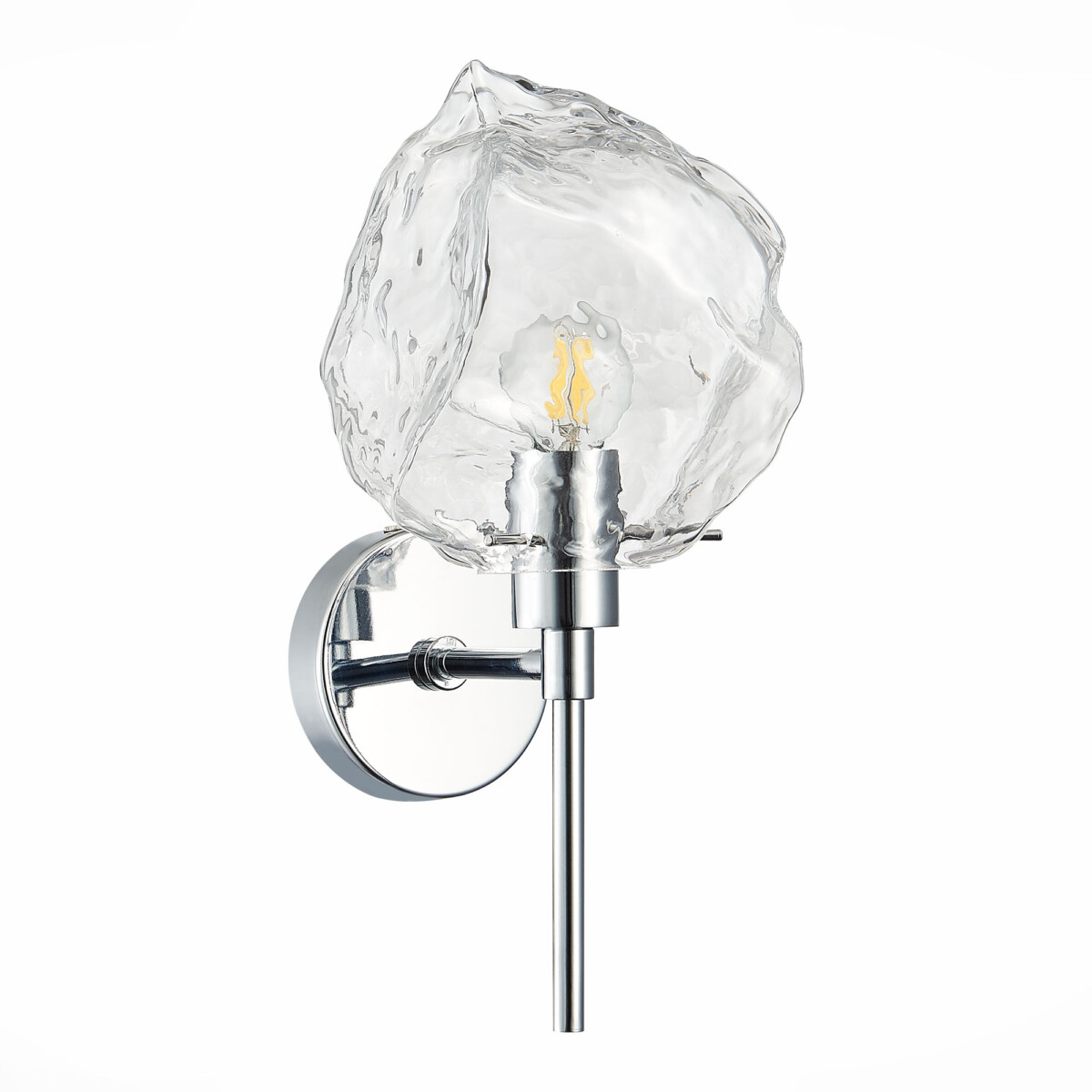 SL1175.101.01 Бра ST-Luce Хром/Прозрачный E14 1*40W PORTICI — изображение 2