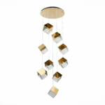 SL1182.203.09 Светильник подвесной ST-Luce Золотистый/Прозрачный, Золотистый G9 9*5W RIELLO — изображение 2