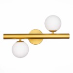 SL1185.201.02 Бра ST-Luce Золотистый/Белый G9 2*5W ASOLO — изображение 2
