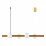 SL1185.203.04 Подвес ST-Luce Золотистый/Белый G9 4*5W ASOLO — изображение 2