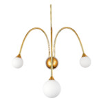 SL1187.201.03 Бра ST-Luce Золотистый/Белый G9 3*5W 4000K VIVE — изображение 2