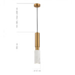 SL1192.353.01 Светильник подвесной ST-Luce Латунь/Латунь, Белый GU10 1*5W 4000K PRIETTI — изображение 3