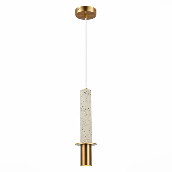SL1211.513.01 Подвес ST-Luce Золотистый/Белый, Золотистый GU10 1*5W VARESE
