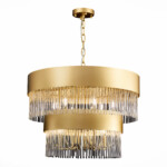 SL1225.203.09 Люстра подвесная ST-Luce Золотистый/Золотистый, Прозрачный E14 9*40W CONTATTO — изображение 3