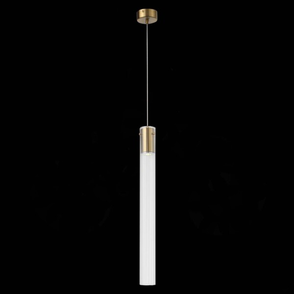 Уценка SL1229.313.01 Подвес ST-Luce Латунь/Прозрачный GU10 1*5W TERNI