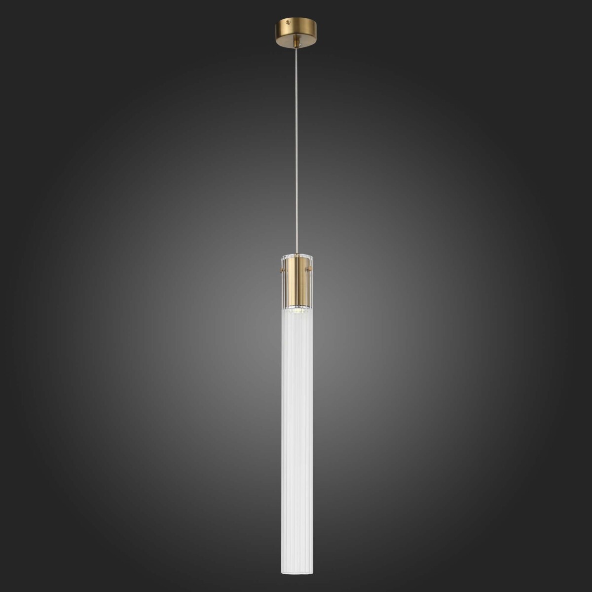 Уценка SL1229.313.01 Подвес ST-Luce Латунь/Прозрачный GU10 1*5W TERNI — изображение 2