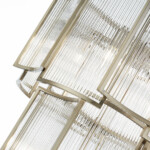 SL1234.103.08 Люстра подвесная ST-Luce Никель/Прозрачный, Никель E14 8*60W COSENZA — изображение 4