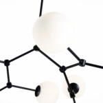 SL1506.403.08 Люстра подвесная ST-Luce Черный/Белый E14 8*40W CHIETI — изображение 3