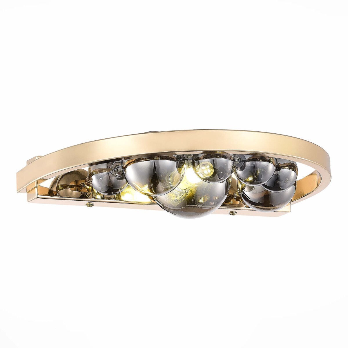 SL1510.201.01 Бра ST-Luce Французское золото/Дымчатый G9 1*5W OLMI — изображение 1