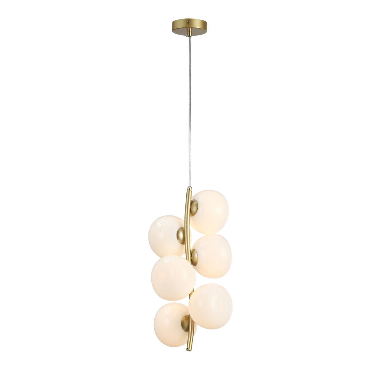 SL1519.303.06 Светильник подвесной ST-Luce Латунь/Белый G9 6*5W 4000K SWEVEN — изображение 3