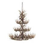 SL154.703.27 Люстра подвесная ST-Luce Серый E14 27*40W (из 3-х коробок) CORNA — изображение 2