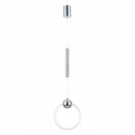 SL1578.103.01 Подвес ST-Luce Хром/Белый,Хром LED 1*15W 3000K GIERA — изображение 2