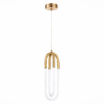 SL1579.303.02 Подвес ST-Luce Латунь/Латунь, Белый LED 2*14W 3000K MOFISTO — изображение 2