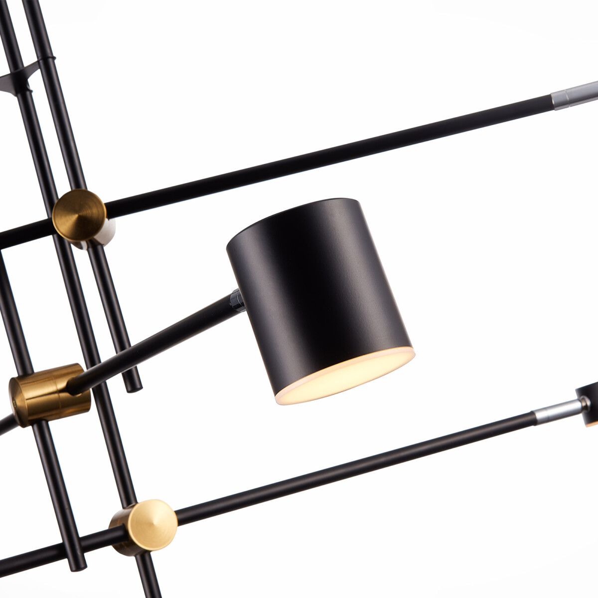 SL1604.432.06 Светильник потолочный ST-Luce Черный, Латунь/Черный LED 6*5W 3000K RODRIGO — изображение 4