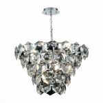 SL1631.103.09 Люстра подвесная ST-Luce Хром/Прозрачный E14 9*40W VITERBO — изображение 3