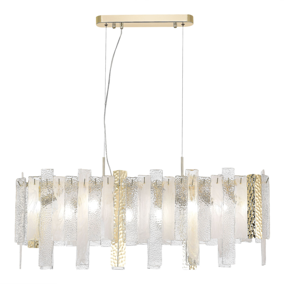 SL1636.203.08 Люстра подвесная ST-Luce Золотистый/Белый, Золотистый E14 8*40W SCOLARE — изображение 3