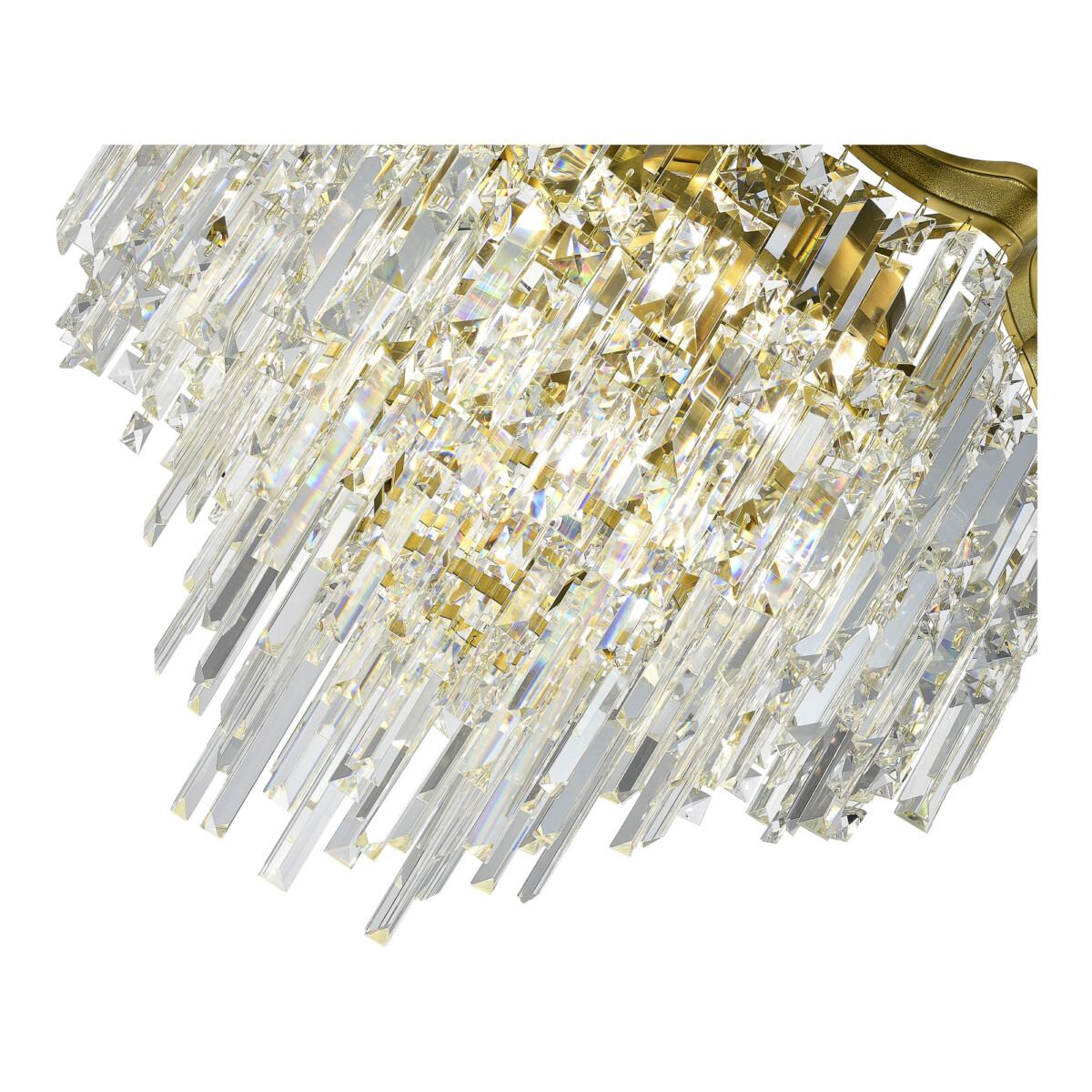 SL1659.302.07 Светильник потолочный ST-Luce Латунь/Прозрачный E14 7*60W OFELIA — изображение 3