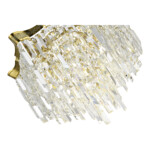 SL1659.303.07 Светильник подвесной ST-Luce Латунь/Прозрачный E14 7*60W OFELIA — изображение 3