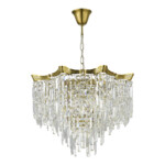 SL1659.303.10 Светильник подвесной ST-Luce Латунь/Прозрачный E14 10*60W OFELIA — изображение 2