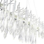 SL1660.113.12 Светильник подвесной ST-Luce Хром/Хром, Прозрачный G9 12*5W 4000K TEARDROPS — изображение 3