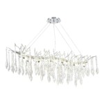 SL1660.113.12 Светильник подвесной ST-Luce Хром/Хром, Прозрачный G9 12*5W 4000K TEARDROPS — изображение 4