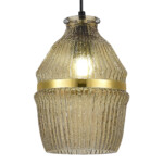 SL1661.403.01 Светильник подвесной ST-Luce Черный/Янтарный E27 1*40W COCOON — изображение 3