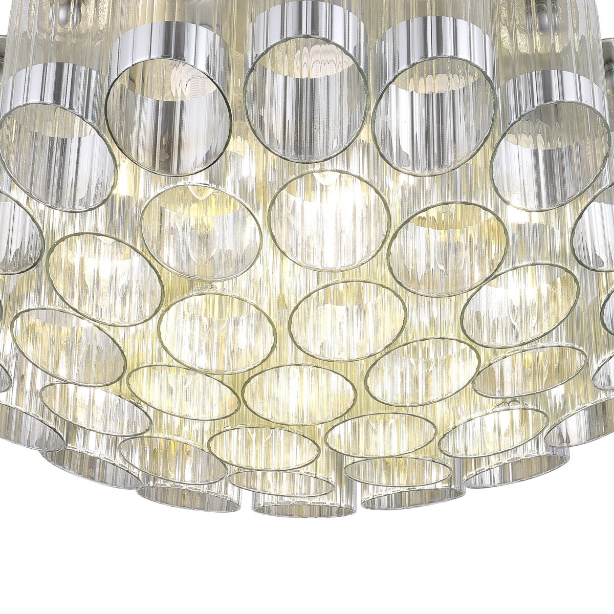 SL1662.102.19 Светильник потолочный ST-Luce Никель/Никель, Прозрачный E14 19*60W ACCORD — изображение 4