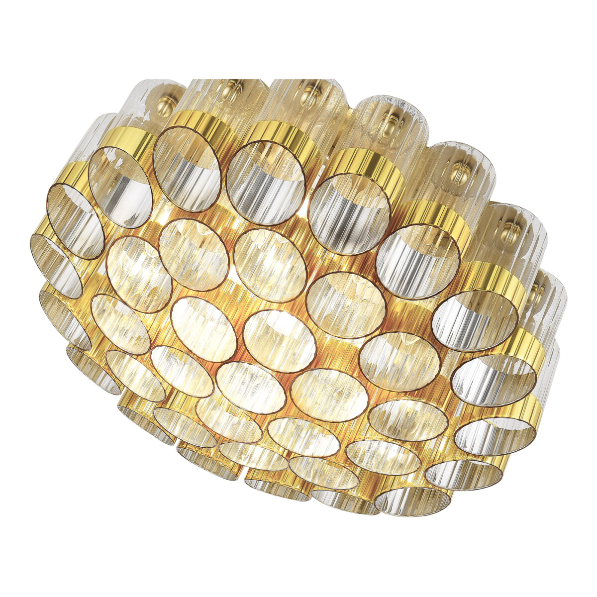 SL1662.302.19 Светильник потолочный ST-Luce Латунь/Латунь, Прозрачный E14 19*60W ACCORD — изображение 3