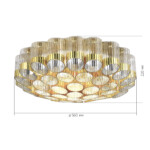 SL1662.302.19 Светильник потолочный ST-Luce Латунь/Латунь, Прозрачный E14 19*60W ACCORD — изображение 5