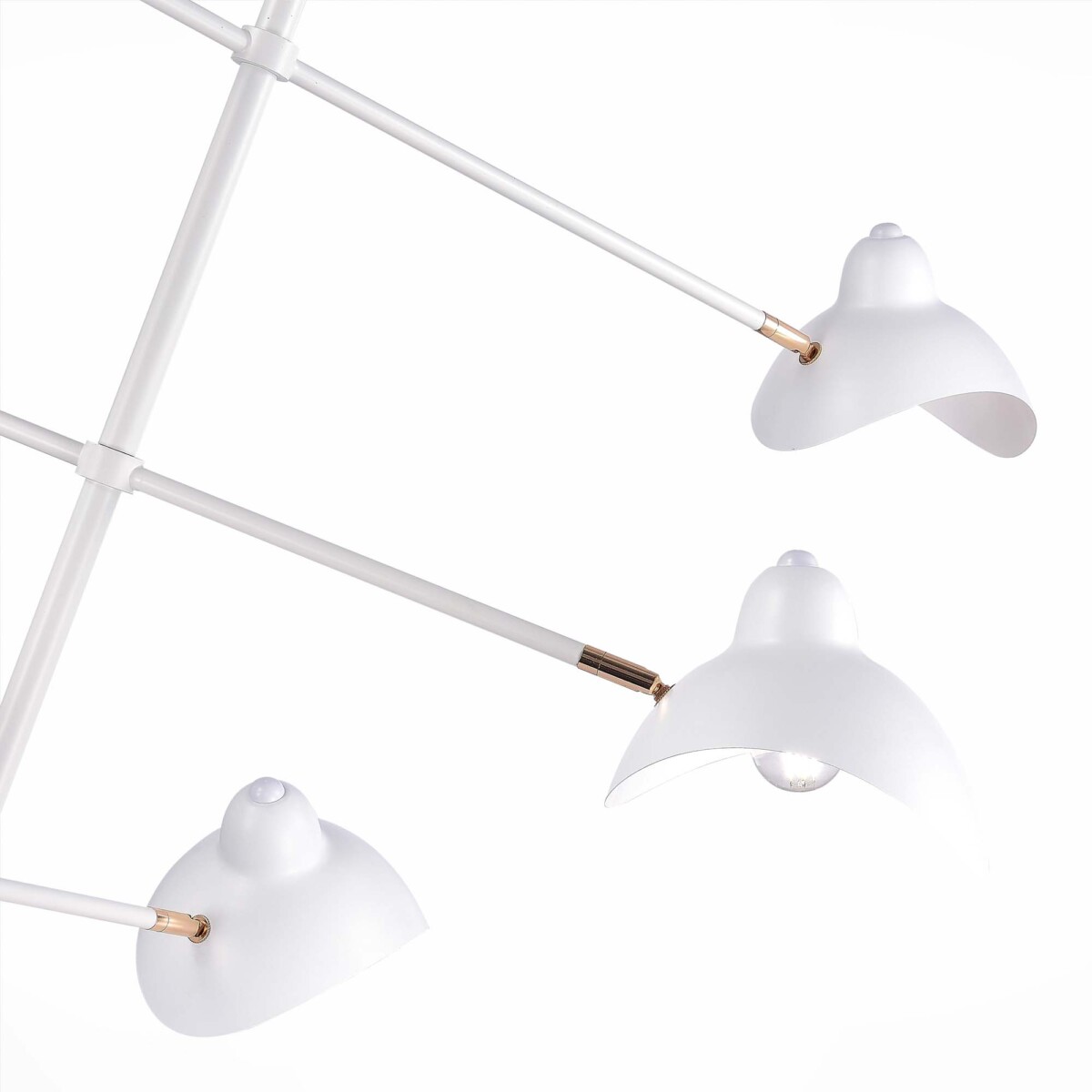 SL1801.503.06 Люстра подвесная ST-Luce Белый/Белый E14 6*60W MINNE — изображение 3