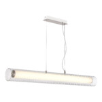 SL2010.113.01 Светильник подвесной ST-Luce Никель/Белый, Прозрачный LED 1*40W 3000K/4000K ENFYS — изображение 3