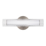 SL2010.121.01 Светильник настенный ST-Luce Никель/Белый, Прозрачный LED 1*7W 3000K/4000K ENFYS — изображение 2