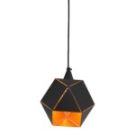 SL258.403.01 Светильник подвесной ST-Luce Черный/Черный, Золото E14 1*40W ENIGMA — изображение 2