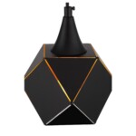 SL258.403.01 Светильник подвесной ST-Luce Черный/Черный, Золото E14 1*40W ENIGMA — изображение 3