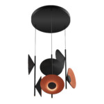 SL3003.403.09 Светильник подвесной ST-Luce Черный/Оранжевый, Черный LED 9*2W 3000K SENTITO — изображение 2