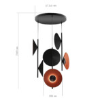 SL3003.403.09 Светильник подвесной ST-Luce Черный/Оранжевый, Черный LED 9*2W 3000K SENTITO — изображение 3